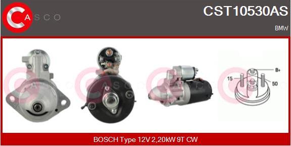 Casco CST10530AS - Starter autospares.lv