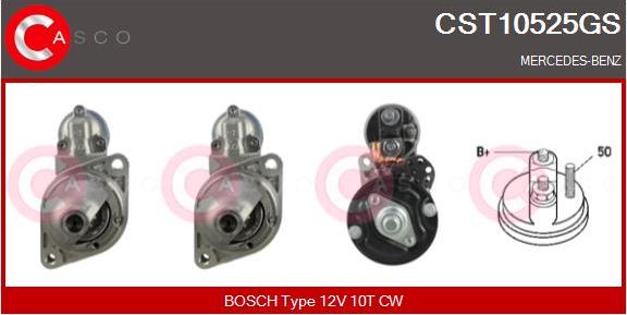 Casco CST10525GS - Starter autospares.lv