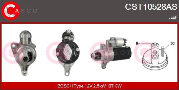 Casco CST10528AS - Starter autospares.lv