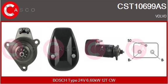 Casco CST10699AS - Starter autospares.lv