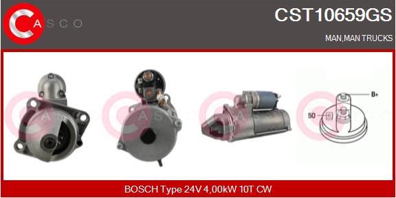 Casco CST10659GS - Starter autospares.lv