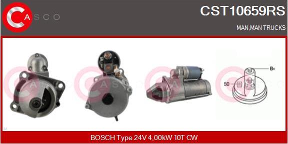 Casco CST10659RS - Starter autospares.lv