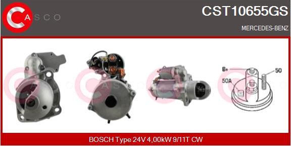 Casco CST10655GS - Starter autospares.lv