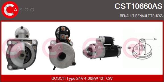 Casco CST10660AS - Starter autospares.lv