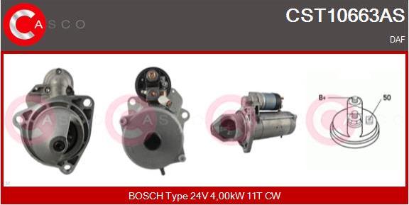 Casco CST10663AS - Starter autospares.lv