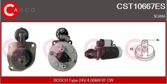 Casco CST10667ES - Starter autospares.lv