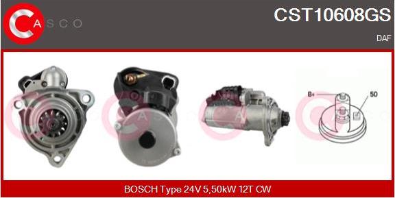 Casco CST10608GS - Starter autospares.lv