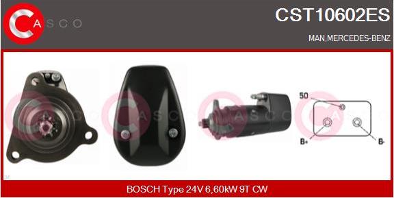 Casco CST10602ES - Starter autospares.lv