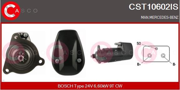 Casco CST10602IS - Starter autospares.lv