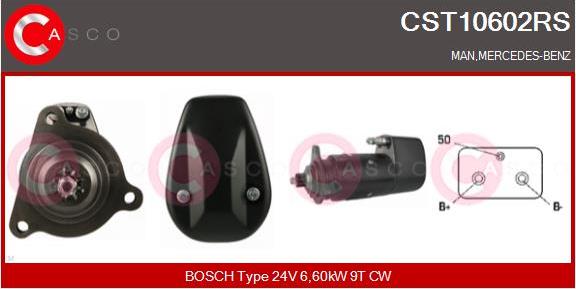 Casco CST10602RS - Starter autospares.lv