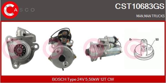 Casco CST10683GS - Starter autospares.lv