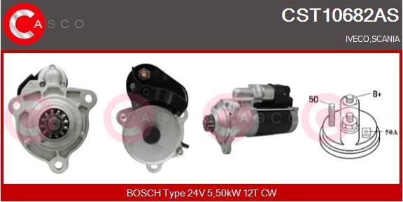 Casco CST10682AS - Starter autospares.lv