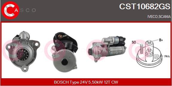 Casco CST10682GS - Starter autospares.lv
