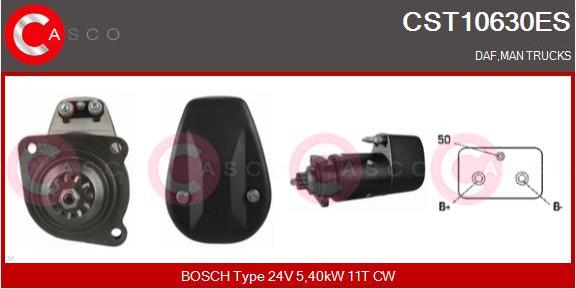 Casco CST10630ES - Starter autospares.lv