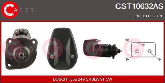 Casco CST10632AS - Starter autospares.lv