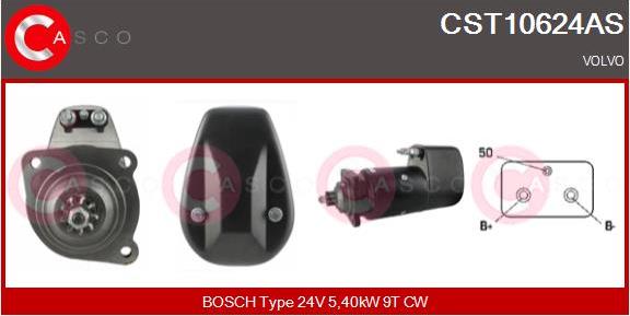 Casco CST10624AS - Starter autospares.lv