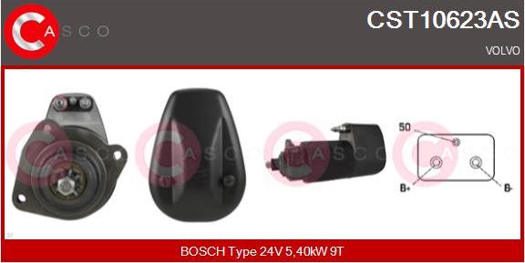 Casco CST10623AS - Starter autospares.lv