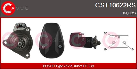 Casco CST10622RS - Starter autospares.lv