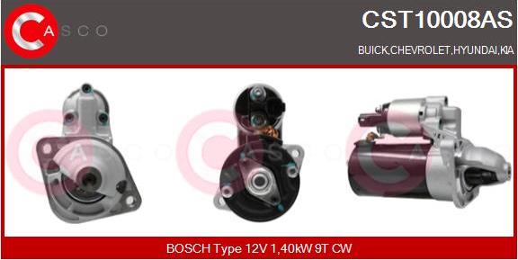 Casco CST10008AS - Starter autospares.lv