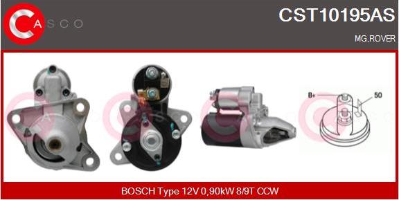 Casco CST10195AS - Starter autospares.lv