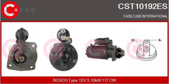 Casco CST10192ES - Starter autospares.lv