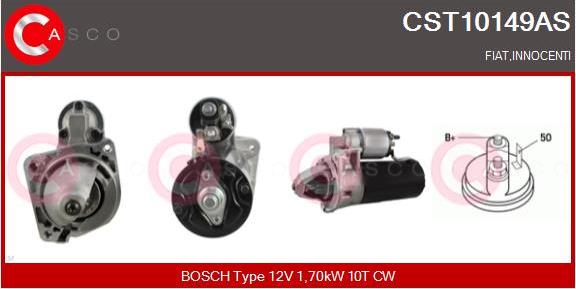 Casco CST10149AS - Starter autospares.lv