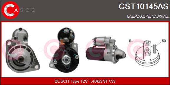 Casco CST10145AS - Starter autospares.lv