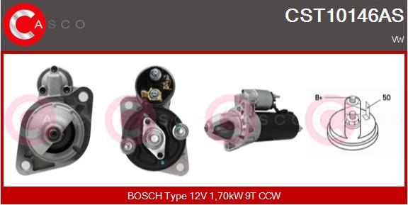 Casco CST10146AS - Starter autospares.lv
