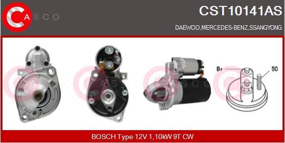 Casco CST10141AS - Starter autospares.lv