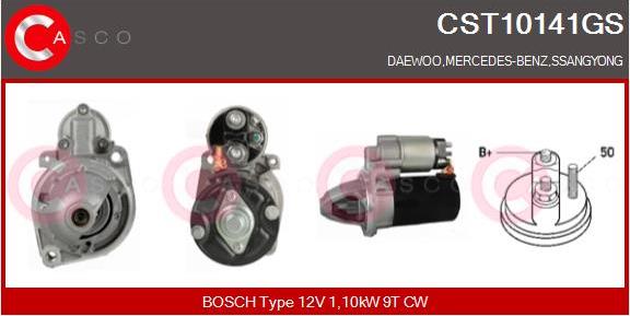 Casco CST10141GS - Starter autospares.lv