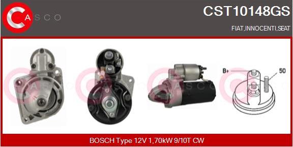 Casco CST10148GS - Starter autospares.lv