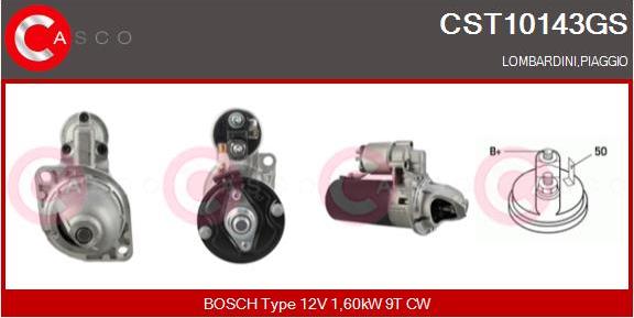 Casco CST10143GS - Starter autospares.lv