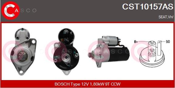 Casco CST10157AS - Starter autospares.lv