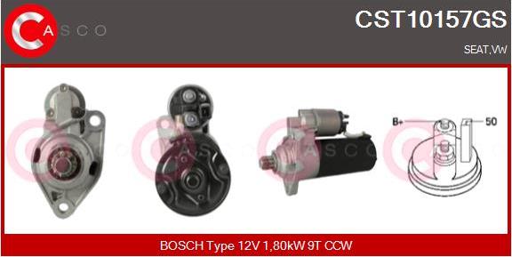 Casco CST10157GS - Starter autospares.lv