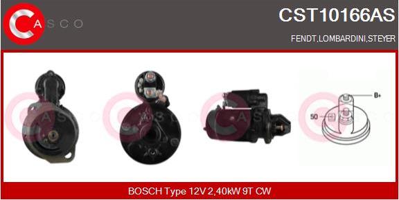 Casco CST10166AS - Starter autospares.lv