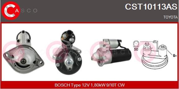 Casco CST10113AS - Starter autospares.lv