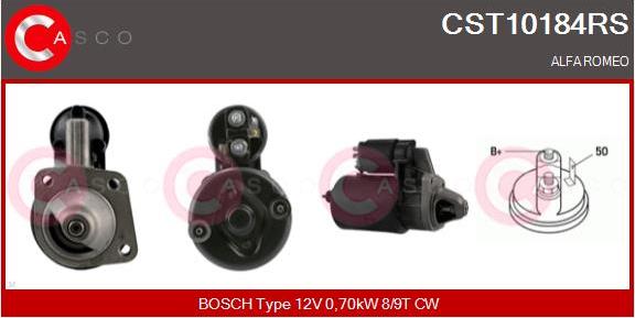 Casco CST10184RS - Starter autospares.lv