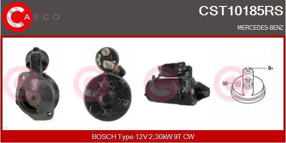 Casco CST10185RS - Starter autospares.lv