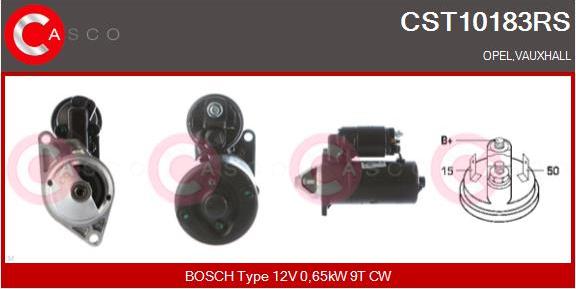 Casco CST10183RS - Starter autospares.lv