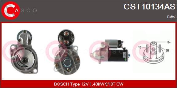 Casco CST10134AS - Starter autospares.lv