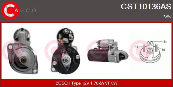 Casco CST10136AS - Starter autospares.lv