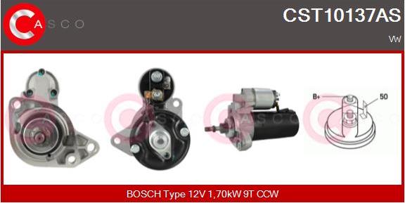 Casco CST10137AS - Starter autospares.lv