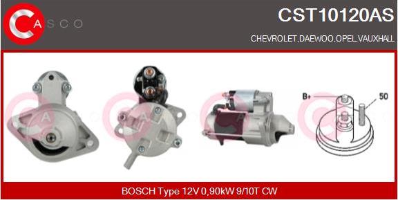 Casco CST10120AS - Starter autospares.lv