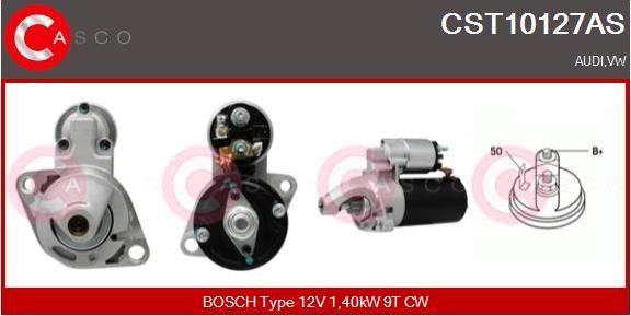 Casco CST10127AS - Starter autospares.lv