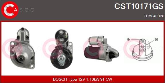 Casco CST10171GS - Starter autospares.lv