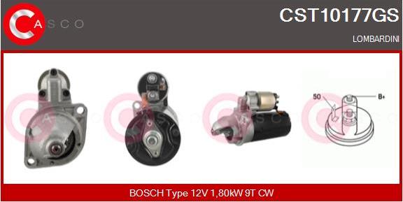 Casco CST10177GS - Starter autospares.lv