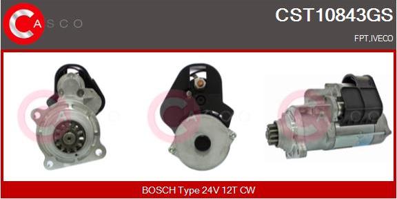 Casco CST10843GS - Starter autospares.lv