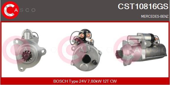 Casco CST10816GS - Starter autospares.lv