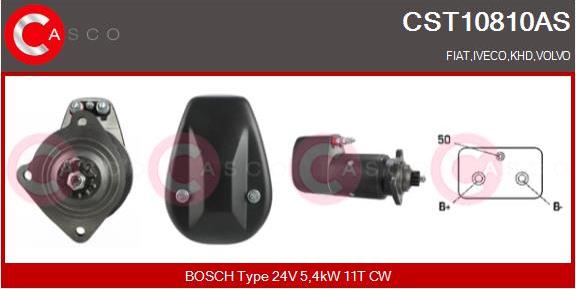 Casco CST10810AS - Starter autospares.lv