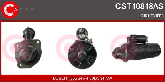 Casco CST10818AS - Starter autospares.lv